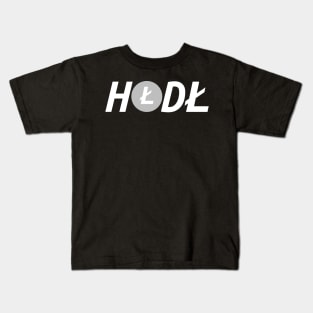 HODL Litecoin Light Kids T-Shirt